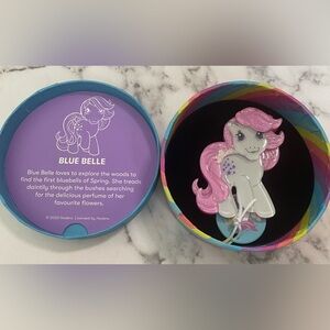 Erstwilder x My Little Pony: Blue Belle Brooch/Pin with Pink Mane